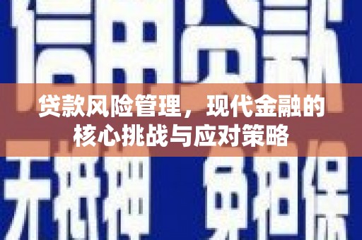 开鲁贷款风险管理，现代金融的核心挑战与应对策略