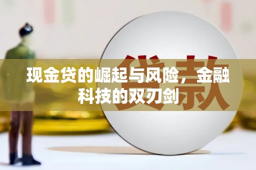 开鲁现金贷的崛起与风险，金融科技的双刃剑