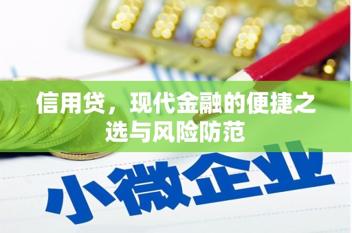 开鲁信用贷，现代金融的便捷之选与风险防范