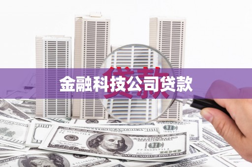 开鲁金融科技公司贷款