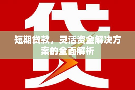 开鲁短期贷款，灵活资金解决方案的全面解析